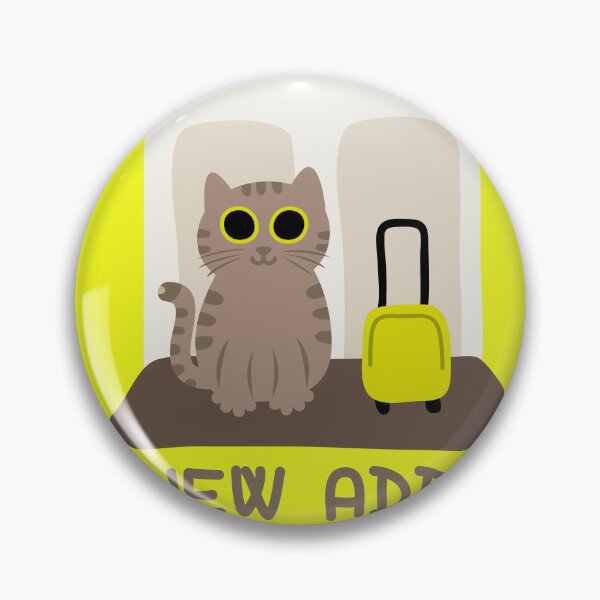 Item preview, New Address Confirmed - Rescue Cat designed and sold by fishdesigns.