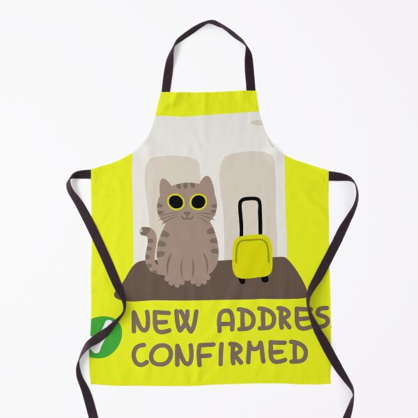 Item preview, New Address Confirmed - Rescue Cat designed and sold by fishdesigns.