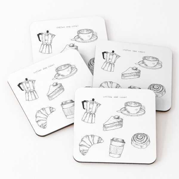 Item preview, Coffee and Cake? designed and sold by Ellie Mellon.