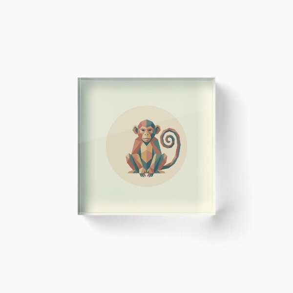 Item preview, Vintage Artistic Monkey – Retro Style T-Shirt for Coffee and Art Lovers designed and sold by bsbd-action.