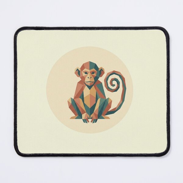 Item preview, Vintage Artistic Monkey – Retro Style T-Shirt for Coffee and Art Lovers designed and sold by bsbd-action.