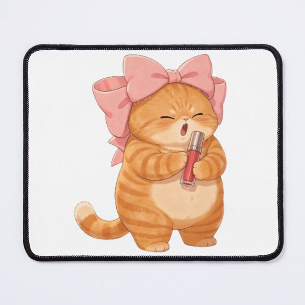 Item preview, Lip Gloss Diva Cat Singing designed and sold by Moody Vibes Studio.
