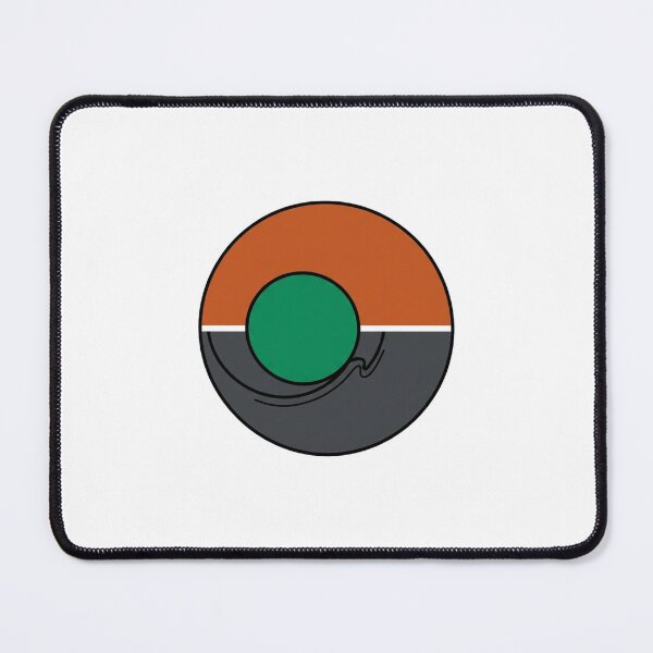 Item preview, El Golfo Minimalist Geometric Abstract Green Lagoon designed and sold by DuckOddity.