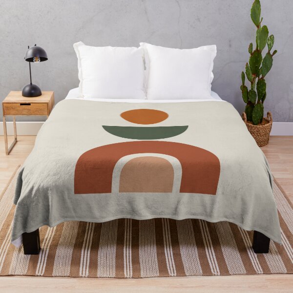 Item preview, Geometric Shapes on Brown Background designed and sold by jkrphoto.