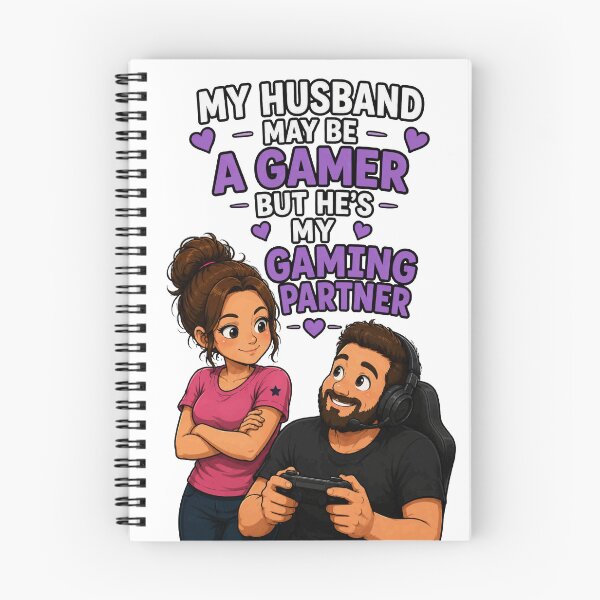 Item preview, My Husband Is My Gaming Partner Shirt designed and sold by PINK FREE.