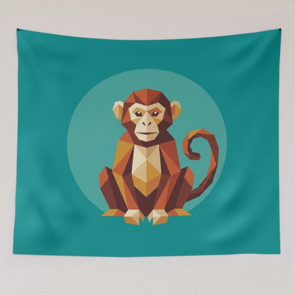 Item preview, Guardian of the Sun Monkey – Summer T-Shirt for Kids and Youth designed and sold by bsbd-action.
