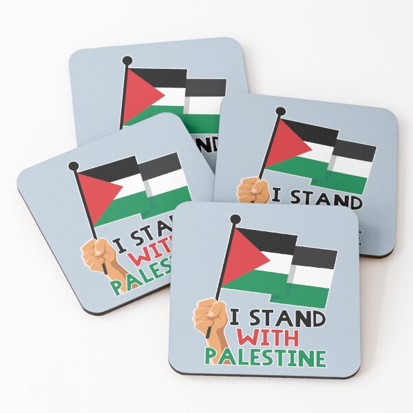 Item preview, Palestinian Resistance Solidarity Design I Stand with Palestine -Black designed and sold by Hurriyyatee.