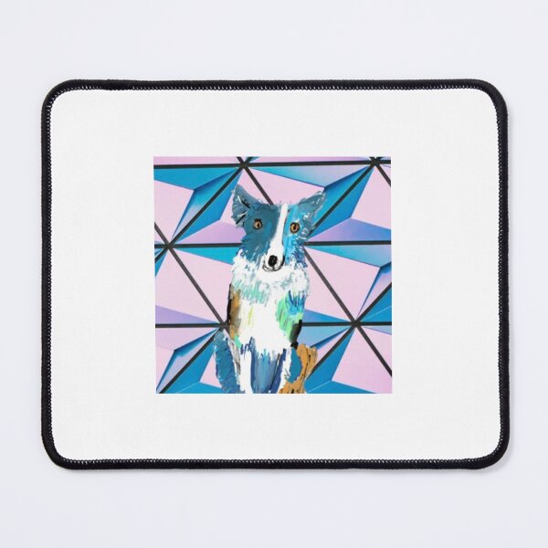 Item preview, Retro blue Australian Shepherd  designed and sold by 2nd Act Retro Dog Shop.