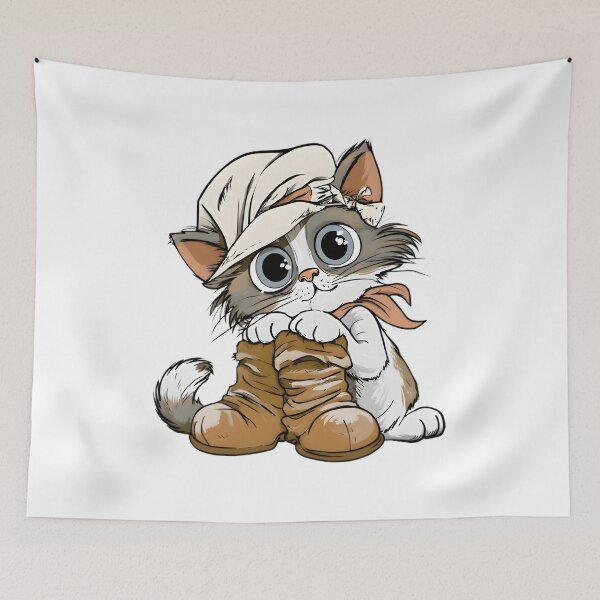 Item preview,  Funny Cat Just Vibing designed and sold by Retro Whimsy.