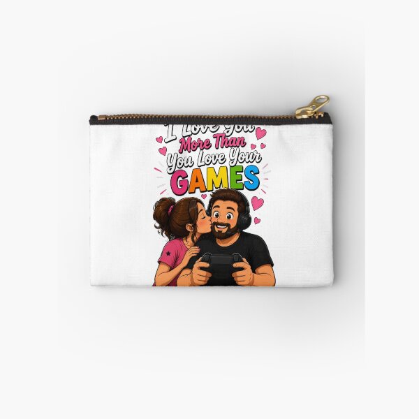 Item preview, I Love You More Than Your Games Shirt designed and sold by PINK FREE.