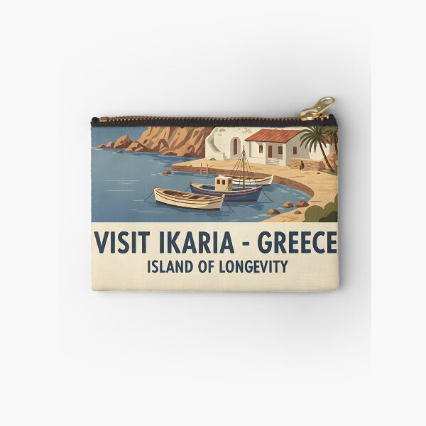 Item preview, Ikaria Greece, Greek Island Vintage Travel Tourism designed and sold by TravelersGems.