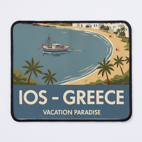 Item preview, Ios Greece, Greek Island Vintage Travel Tourism designed and sold by TravelersGems.