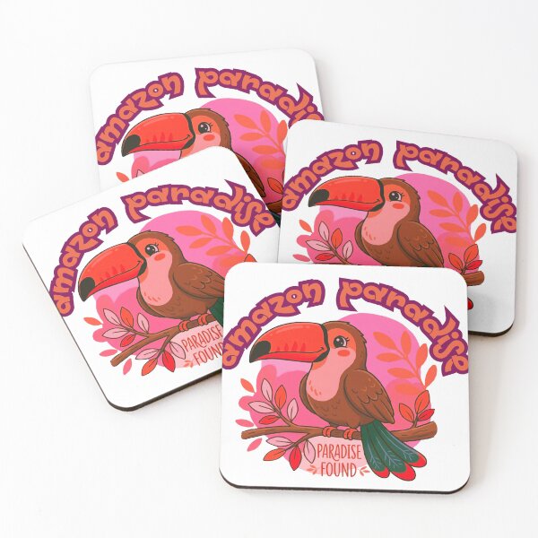 Item preview, Cute Cartoon Toucan Paradise Found Tropical Summer Design designed and sold by BLUESKY11a.