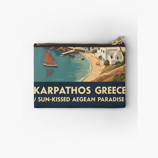 Item preview, Karpathos Greece, Greek Island Vintage Travel Tourism designed and sold by TravelersGems.