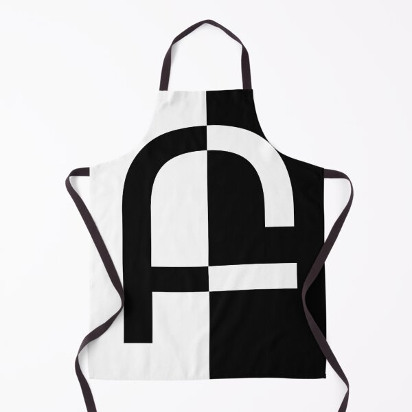 Item preview, Armenian letter P black and white designed and sold by Salpisart.