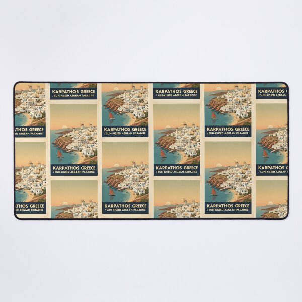 Item preview, Karpathos Greece, Greek Island Vintage Travel Tourism designed and sold by TravelersGems.