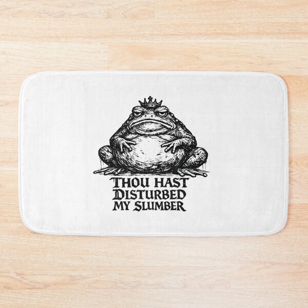 Item preview, Thou Hast Disturbed My Slumber Frog Meme designed and sold by AMICO77.