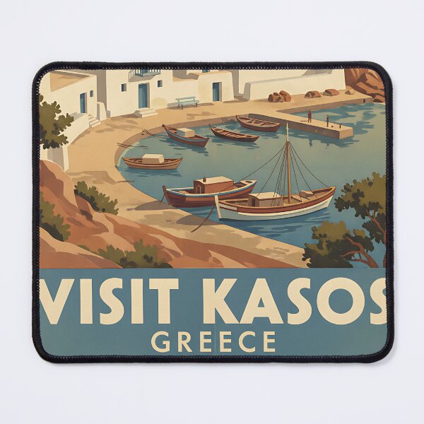 Item preview, Kasos Greece, Greek Island Vintage Travel Tourism designed and sold by TravelersGems.