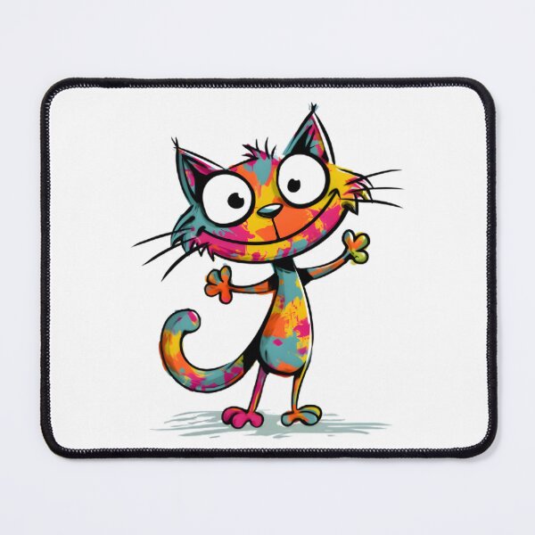 Item preview, Funny Cat Just Vibing designed and sold by Retro Whimsy.
