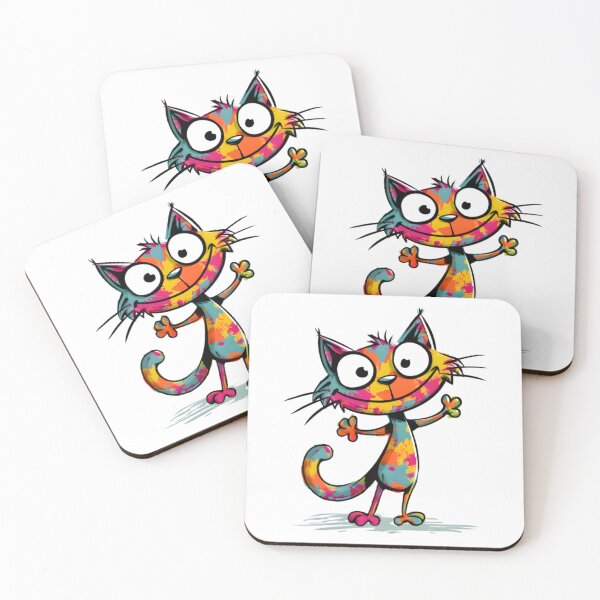 Item preview, Funny Cat Just Vibing designed and sold by Retro Whimsy.