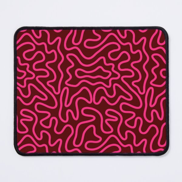 Item preview, Abstract Pink Wavy Lines Pattern designed and sold by Jeallan Designs.