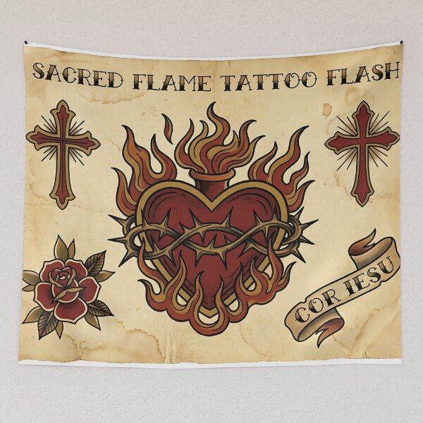 Item preview, Coração Flamejante designed and sold by JOTAMIKE.