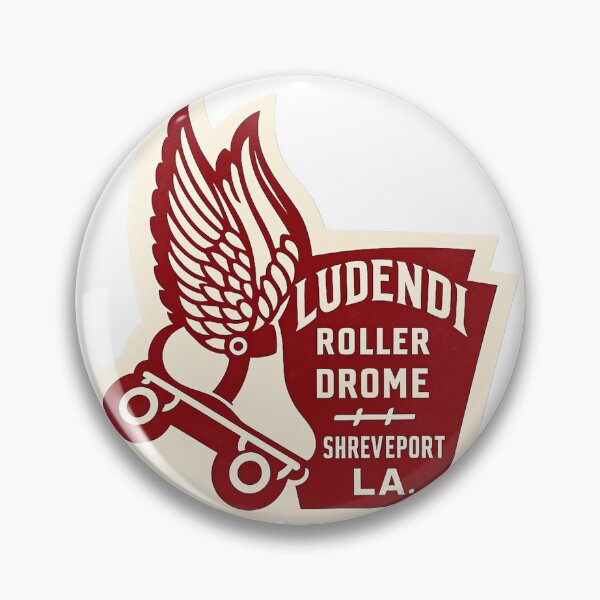 Item preview, Pegatina/calcomanía de la pista de patinaje sobre ruedas Ludendi Roller Drome en Shreveport, Luisiana. designed and sold by tislord.