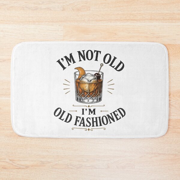 Item preview, I’m Not Old I’m Old Fashioned Vintage Humor Funny Birthday Saying designed and sold by NovaNookStudio.
