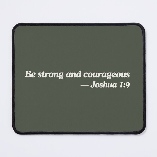 Item preview, Be Strong and Courageous Joshua 1 9 designed and sold by ElemntCo.