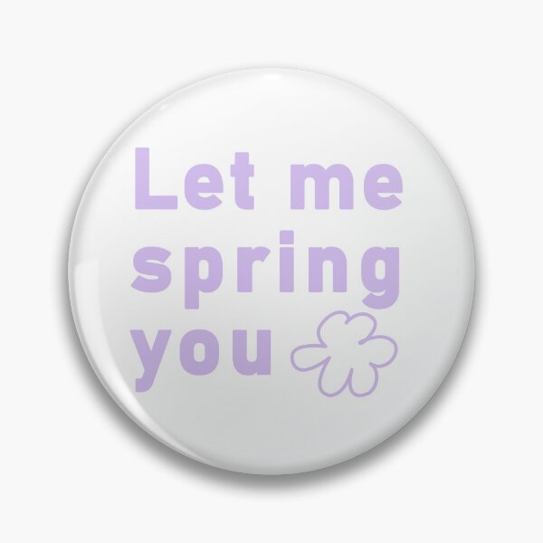 Item preview, Let Me Spring You Outline Floral Typography designed and sold by LekkieStudioArt.