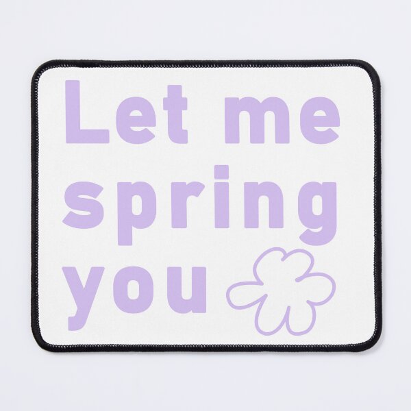 Item preview, Let Me Spring You Outline Floral Typography designed and sold by LekkieStudioArt.