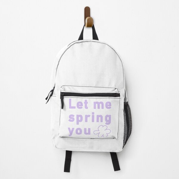 Item preview, Let Me Spring You Outline Floral Typography designed and sold by LekkieStudioArt.