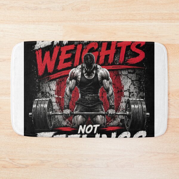 Item preview, Lifting Weights Not Feelings  Gym Motivation Design designed and sold by Pecata.
