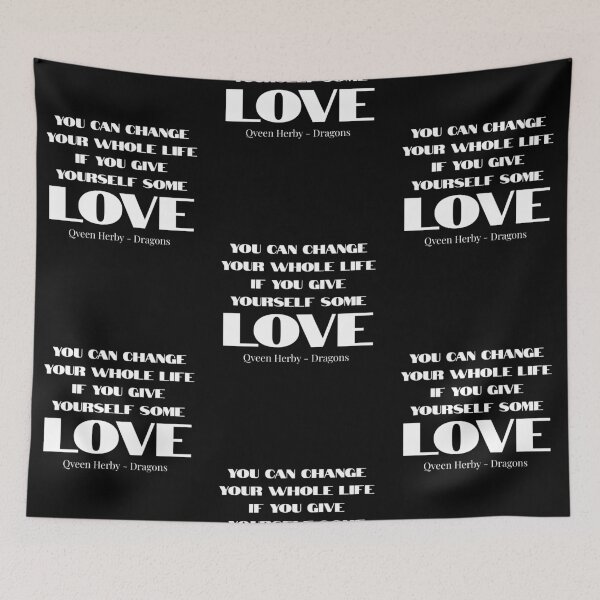 Item preview, Qveen Herby Affirmation - Give yourself some love designed and sold by AliCaliDesigns.