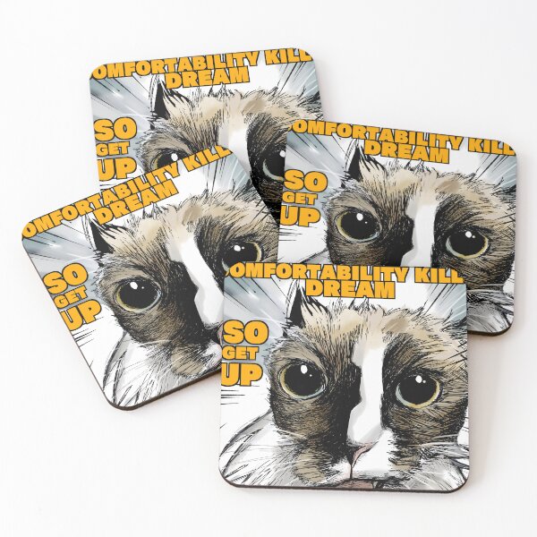 Item preview, Get UP CAT meme designed and sold by ArtSpeedster.