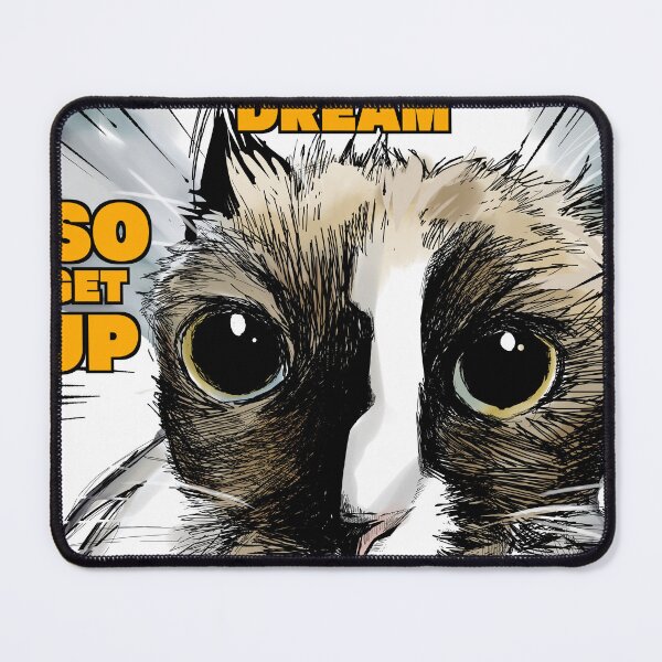 Item preview, Get UP CAT meme designed and sold by ArtSpeedster.