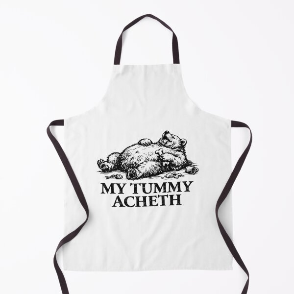 Item preview, My Tummy Acheth Fat Bear Vintage Meme designed and sold by AMICO77.
