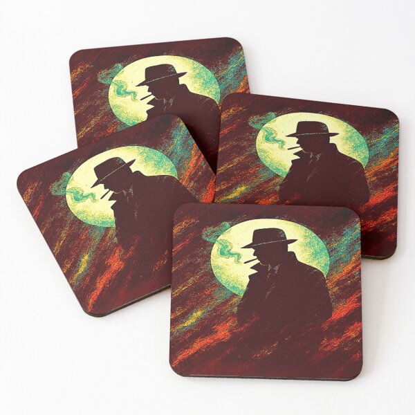 Item preview, Edgy Noir Detective Silhouette designed and sold by Starsleuth.