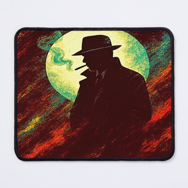 Item preview, Edgy Noir Detective Silhouette designed and sold by Starsleuth.