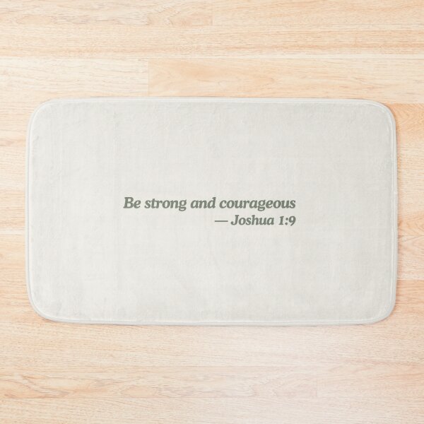 Item preview, Be Strong and Courageous Joshua 1 9  designed and sold by ElemntCo.