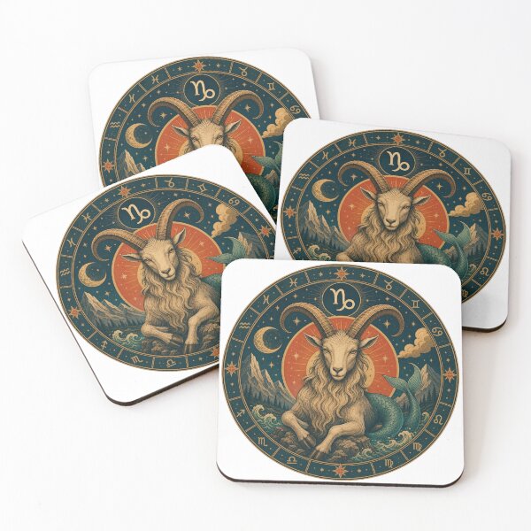 Item preview, Capricorn designed and sold by TheInkyLine.