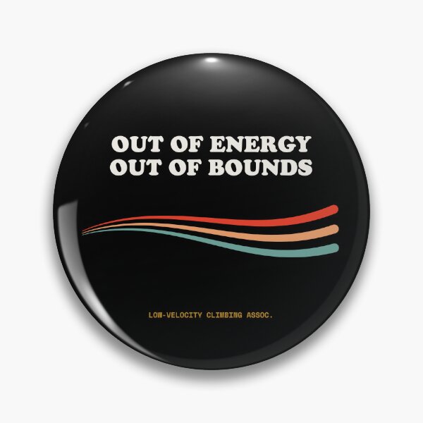 Item preview, Out Of Energy Out Of Bounds Funny Ski Alpine Burnout Retro designed and sold by SlothcoreVibes.