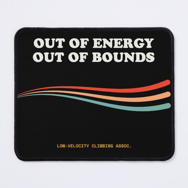 Item preview, Out Of Energy Out Of Bounds Funny Ski Alpine Burnout Retro designed and sold by SlothcoreVibes.
