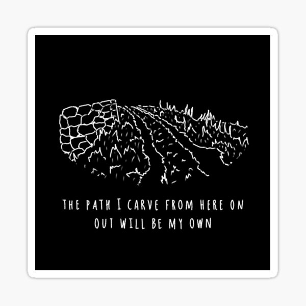 This Is Letting Go Sticker