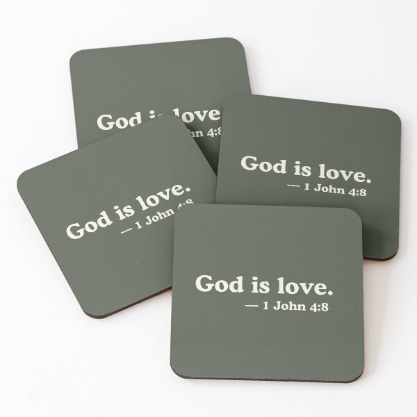 Item preview, God Is Love 1 John 4:8 designed and sold by ElemntCo.