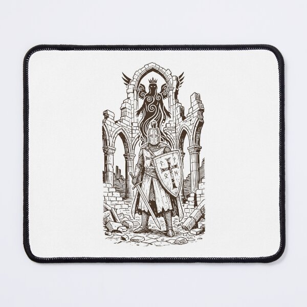 Item preview, The Rune Crusader in the Sacred Ruins designed and sold by T-FUN SHOP.