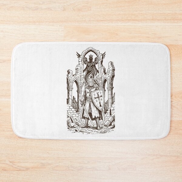 Item preview, The Rune Crusader in the Sacred Ruins designed and sold by T-FUN SHOP.
