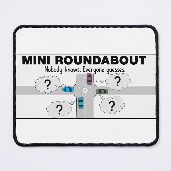 Item preview, Mini Roundabout Nobody Knows Everyone Guesses  designed and sold by planetreynolds.