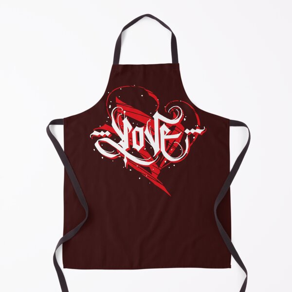 Item preview, LOVE CALLIGRAPHY LETTERS WITH HEART designed and sold by Plant On Demand.