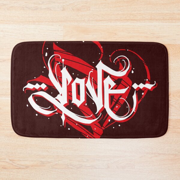 Item preview, LOVE CALLIGRAPHY LETTERS WITH HEART designed and sold by Plant On Demand.